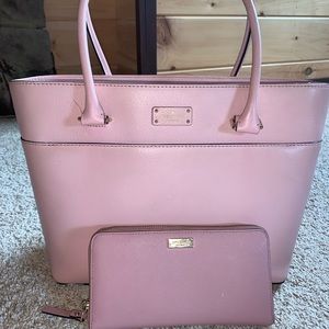 Kate Spade purse and matching wallet